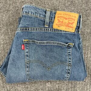 Levi's 505 Jeans Mens 38x30 Blue Denim Regular Fit Straight Leg Vintage Wash